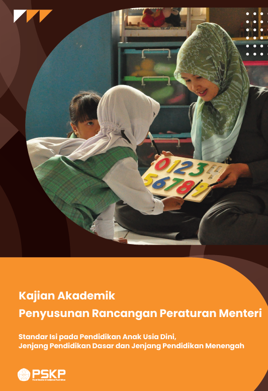 Academic Study for the Drafting of a Ministerial Regulation on Content Standards for Early Childhood Education, Primary Education, and Secondary Education