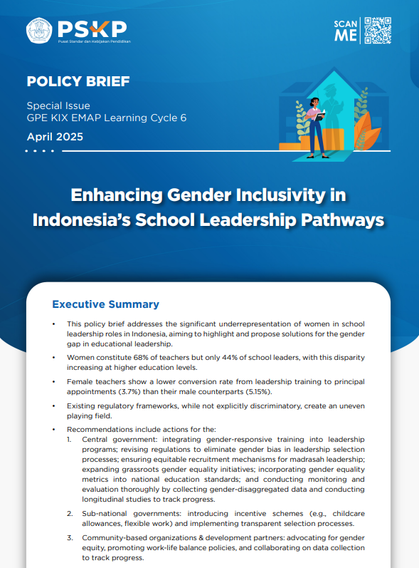 Enhancing Gender Inclusivity in Indonesia’s School Leadership Pathways
