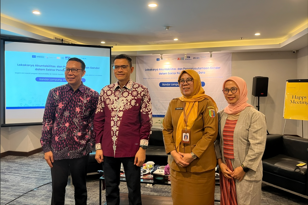 UNESCO Jakarta Regional Office and PSPK Hold a Workshop on Gender Mainstreaming in Data and Education